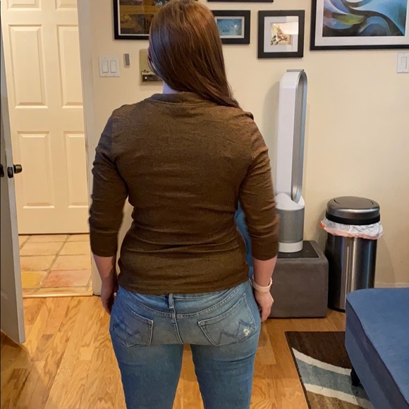 Michael Stars Enjoy top in golden brown - Picture 3 of 8